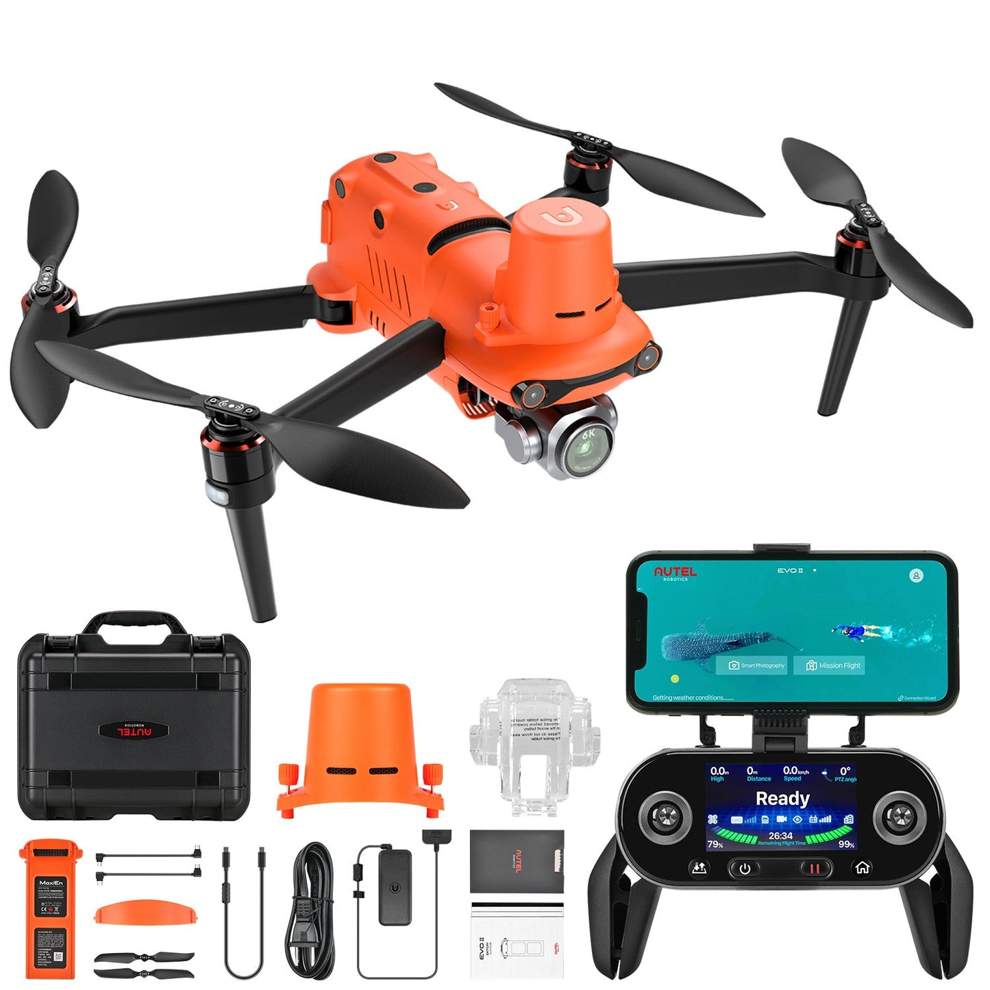 Autel Robotics EVO II Pro RTK V2 Drone Rugged Bundle