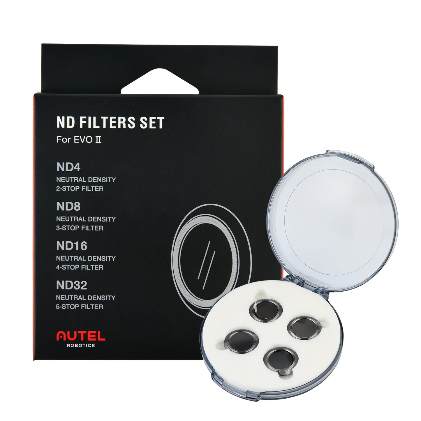 Autel Robotics EVO II 8k/ Pro ND Filters 4-Pack (ND4, ND8, ND16, ND32)