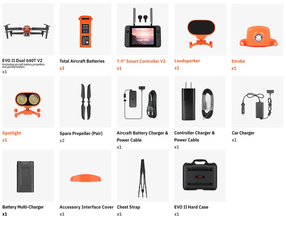 Autel Robotics EVO II Dual 640T V2 - Enterprise Bundle