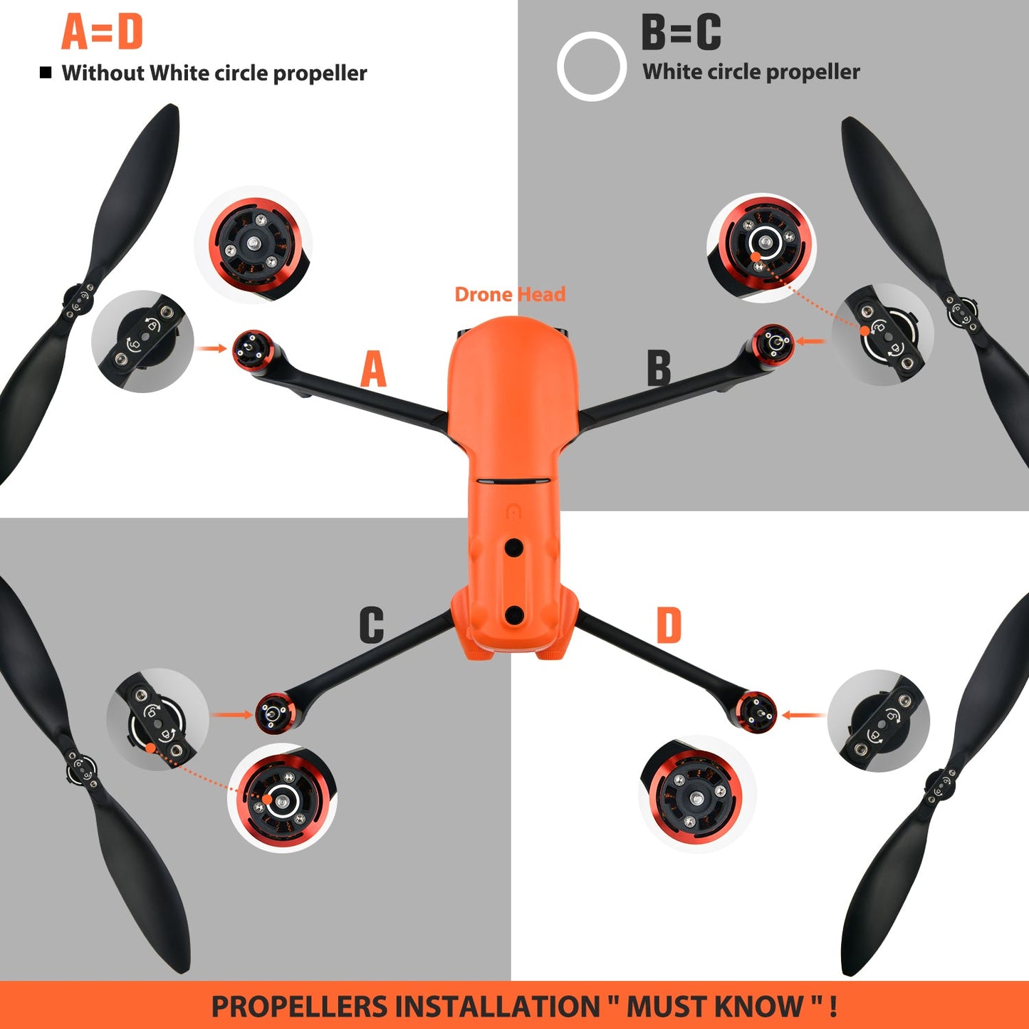 Autel Robotics EVO II Drone Propellers (Pair)