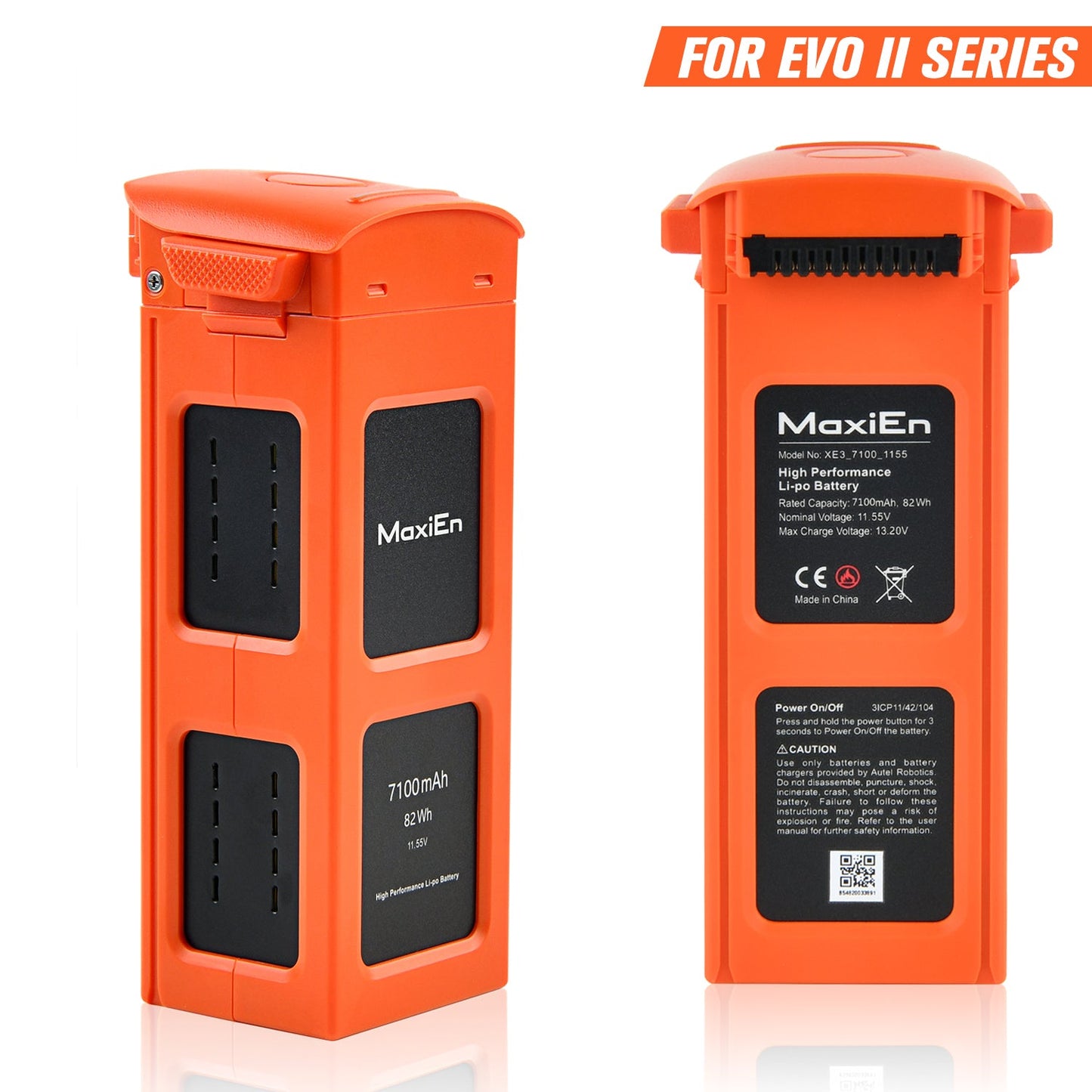 Autel Robotics EVO II Drone Battery 7100mAh - Orange