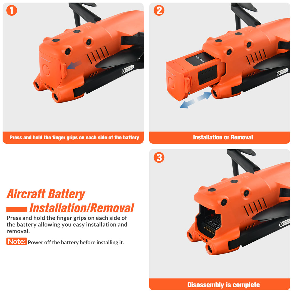 Autel Robotics EVO II Drone Battery 7100mAh - Orange