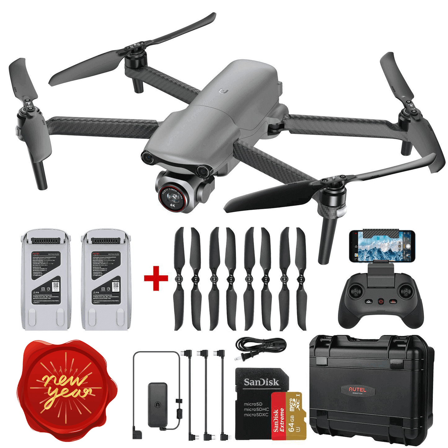 Autel Robotics EVO Lite+ Drone Rugged Bundle