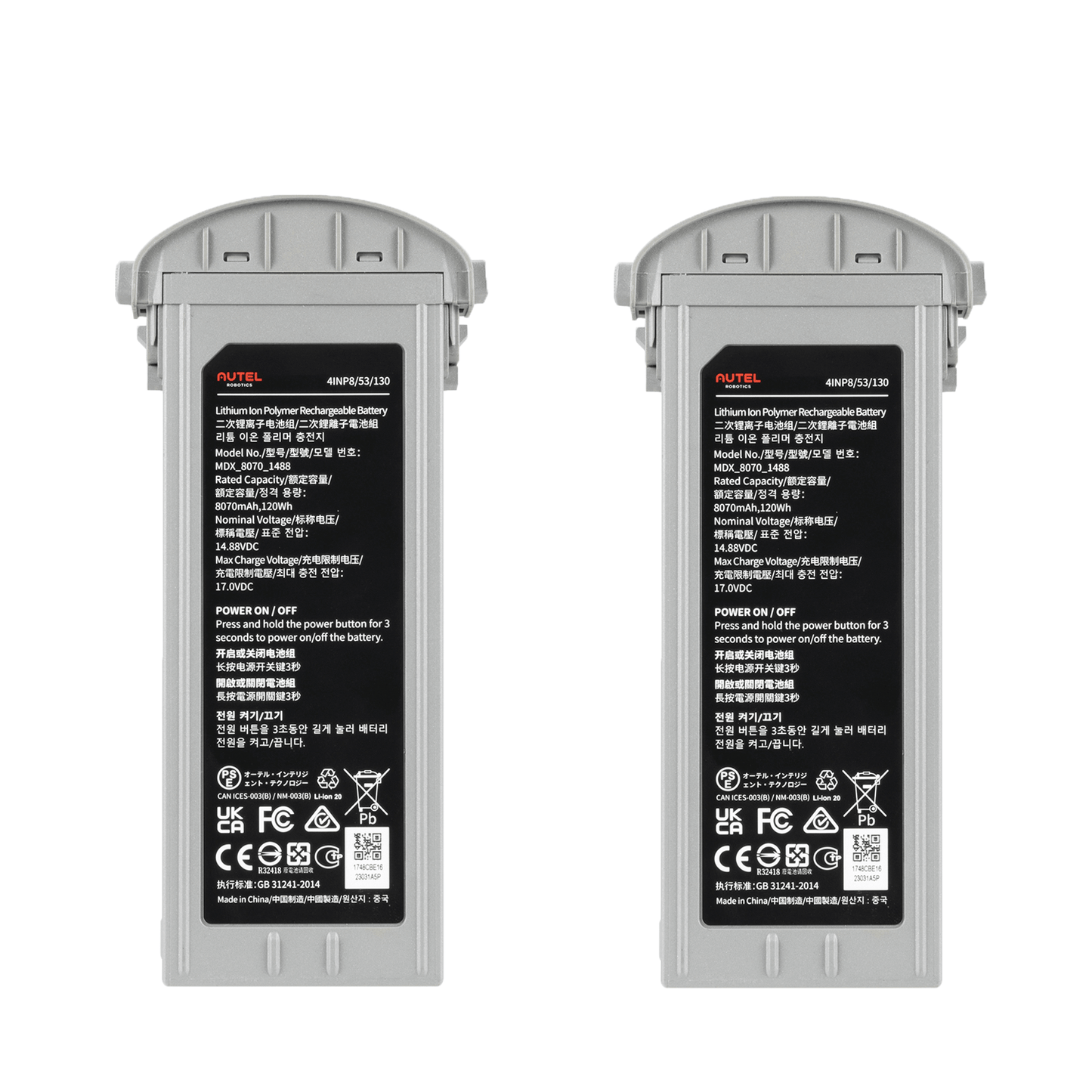 Autel EVO Max 4T/4N Battery Intelligent Flight Battery 8070mAh